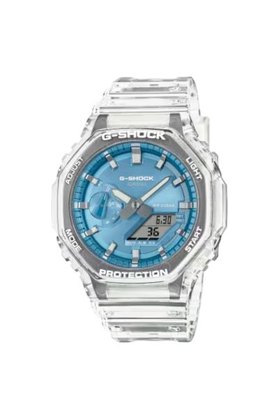 G-SHOCK Men's Analog-Digital Blue Dial Watch - GA-2100BM-7A2DR