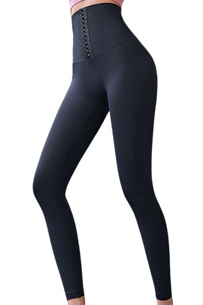 zenifique Colanti Cu Talie Inalta Si Corset Modelator, 3 Randuri De Prindere, Zenifique, Negru, Marime Xl
