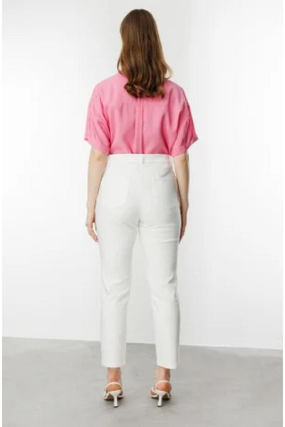 Ekol Narrow Leg Plus Size Trousers