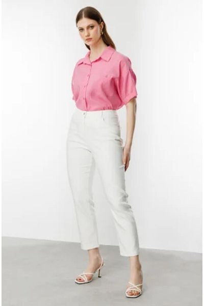 Ekol Narrow Leg Plus Size Trousers