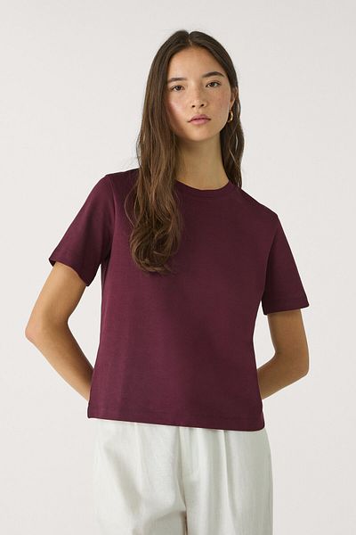 Stradivarius Basic heavy weight regular fit T-shirt