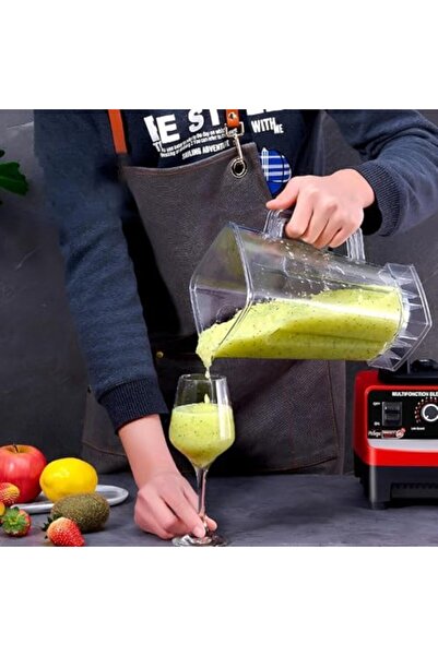 Generic Blender Juicer Smoothie Maker - Heavy Duty Mixer Grinder Stainless Steel Blades - 2.5L Jar, 4500w, I