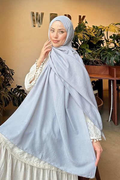 lamelif Comfort Cotton Shawl Gray