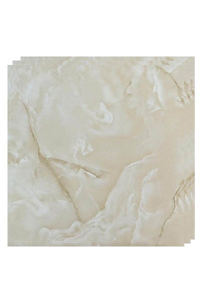 HOZRO Set 20 x Placi PVC Autoadezive HOZRO, Pentru Podea, Stil Marmura, Grosime 1.4 mm, Culoare Auriu, Aco