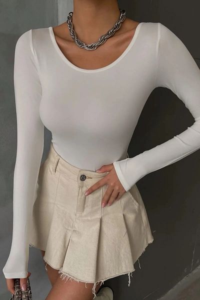 Yefrastore Women's White Princess Collar Blouse