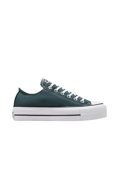 converse Chuck Taylor All Star Lift Pantofi casual verzi pentru femei Pantofi Ls pentru femei A12595c
