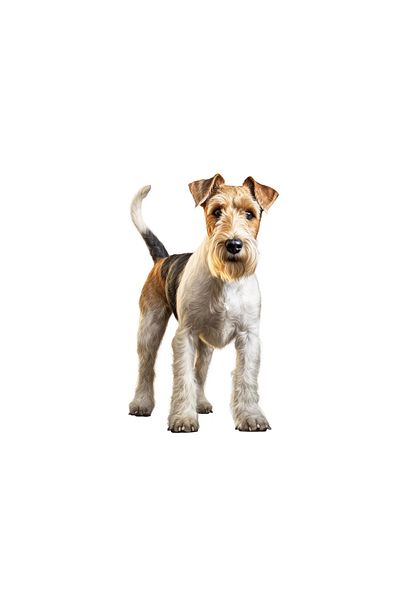 INOVATIX Set de 8 piese, autocolant Fox Terrier, INOVATIX®. 6 cm