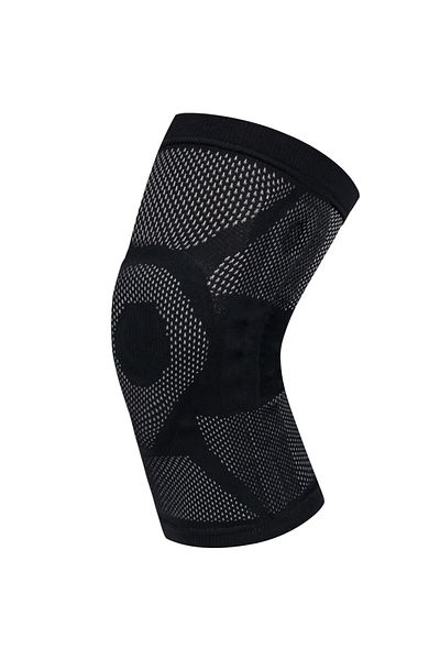 zenifique Zenifique Knee Pads, With Metal Springs And Silicone Pad, Black, Size L