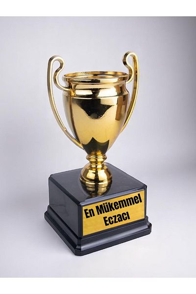 lili hediyelik The Best Perfect Pharmacist Printed Award Achievement Championship Trophy