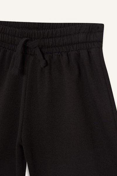 DeFacto New Season Girls' Relax Fit Basic Plain Shorts with Elastic Waist