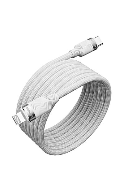 Simex Type-C to Lightning SPK-13 Faraday 27W Mıknatıslı Data Kablosu