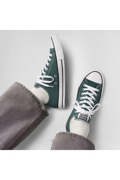 converse Chuck Taylor All Star Unisex Yeşil Sneaker Ayakkabı A10537c