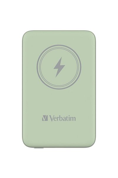 Verbatim Power Bank Verbatim 10.000mAh Charge'n'Go GreenMagnetic Wireless