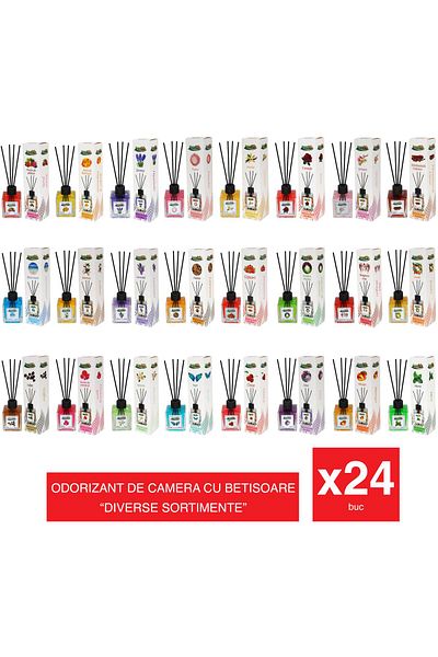 PureLife Set Odorizant de Cameră PureLife – 24 Bucăți x 120 ml