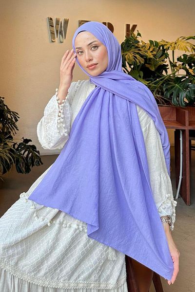 lamelif Comfort Cotton Shawl Lilac