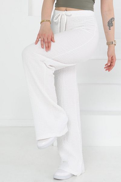 TOFİSA Casual Trousers White - 27276