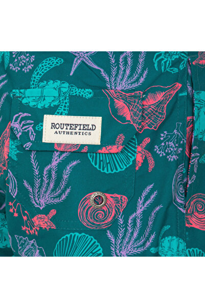 ROUTEFIELD Rfvellkıds22 Vellkıds1 Multicolored Regular Fit Boy Shorts Swimsuit