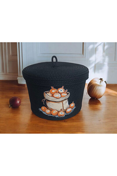 colezahome Onion Basket Decorative Basket Organizer Basket Jute Basket Onion ...