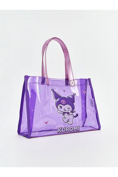 LC Waikiki New Season Kuromi Printed Girl's Beach Bag - S5Ju93Z4