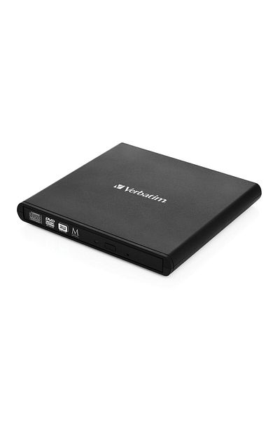 Verbatim DVD-RW extern Verbatim Slimline 98938 USB 2.0, Negru