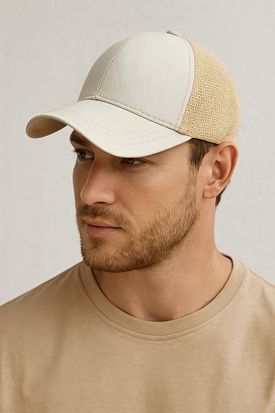 GONCA ŞAPKA Summer Cotton Hat with Mesh Back