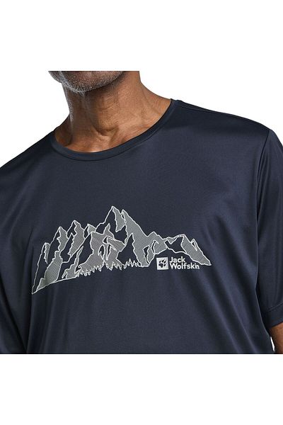 Jack Wolfskin Peak Graphic t Men's T-Shirt Men's T-Shirt A63269