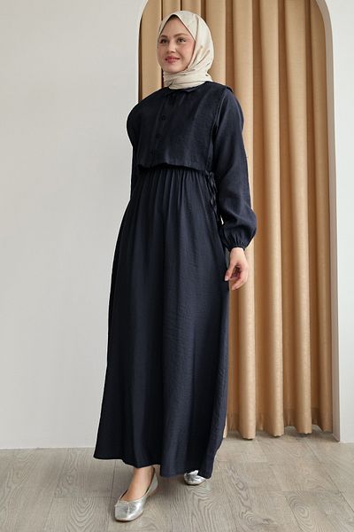 InStyle Μαύρο φόρεμα με μπολερό