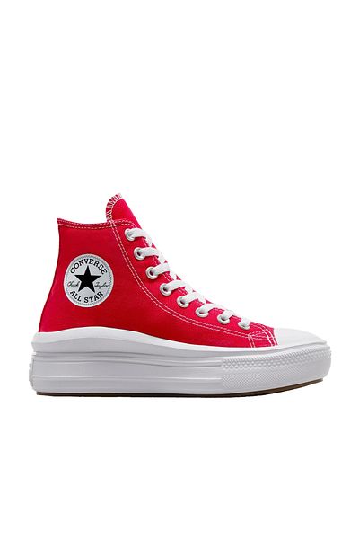 converse Дамски кецове Chuck Taylor All Star Move в червено, размер Ls A09073c