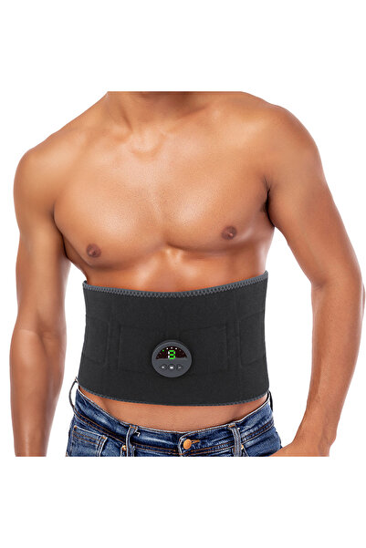 zenifique Centura Pentru Muschii Abdominali Cu Electrostimulare Ems, 6 Pad-Ur...