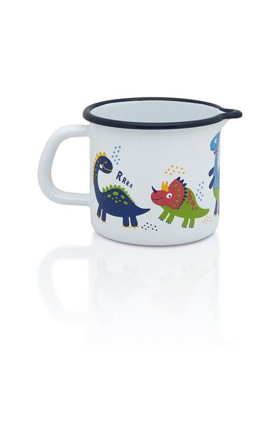Metalac Cana 0.8l Dino emailata Metalac 10 cm