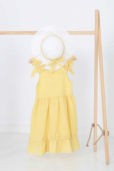 TOFİSA Girl's Sari Hat Dress - 27050