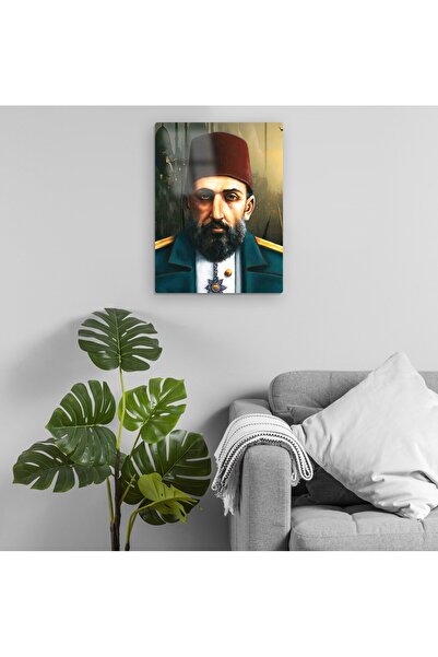 Pixxa Sultan II. Abdülhamid Han Metal Tablo Model 2