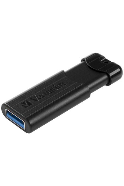 Verbatim Memorie USB Verbatim PinStripe 32GB USB 3.0, Negru