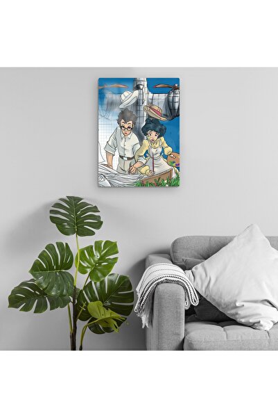 Pixxa Vetar se diže - Studio Ghibli metalni slikarski model 2