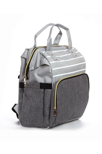 Avşar Baby 5-Piece Birth Set (Mother Baby Bag, Hospital Release Blanket, 10-Piece Wipes and 3-Piece Socks)