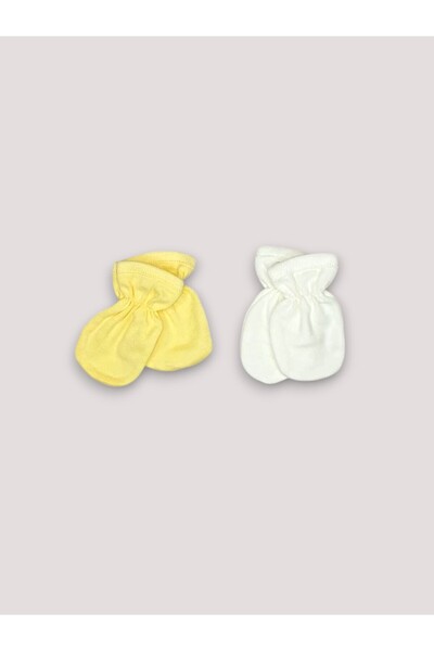 Dodo Baby Baby Gloves 100% Cotton 2-Piece Newborn Combed Cotton