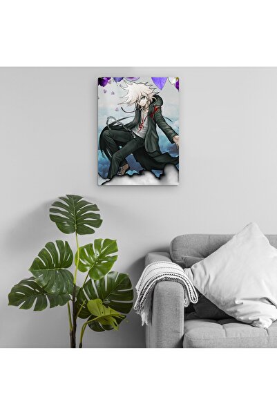 Pixxa Nagito Komaeda - Metalna slika na temu Danganronpa 2, model 1