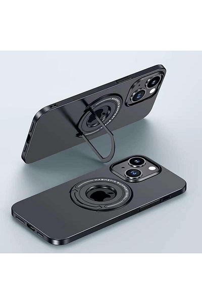 Generic Luxury iPhone 14 Pro Back Cover with MagSafe Charging & Invisible Kickstand