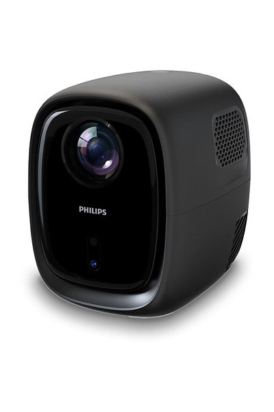 Philips Philips NeoPix 130 Smart Video Projector 120 Lumens, True HD 1280 x 720, HDMI, Wi-Fi, Black
