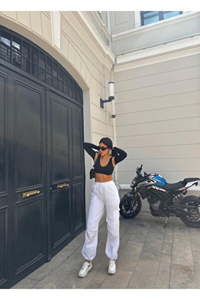 LE MONDE DU JEAN WOMEN'S WHITE PANT