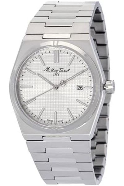 Mathey-Tissot Quartz Silver Dial Men's Watch H117AS