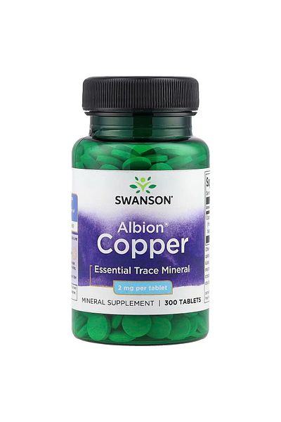 SWANSON , Albion® Copper, 2 mg, 300 Tablets