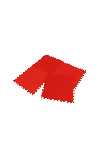 Evelise Puzzle rug 4 pieces 60x60 cm, 12 mm, red