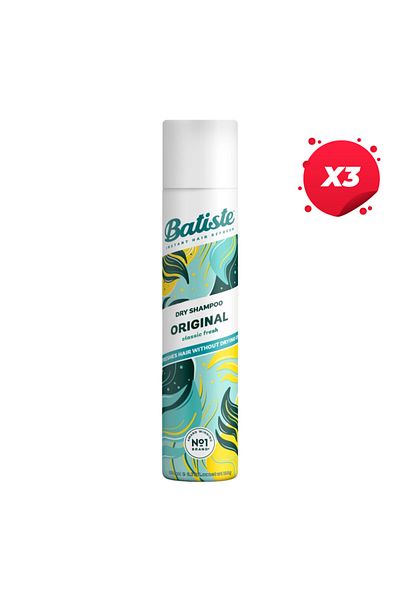 Batiste X3 - ORIGINAL DRY SHAMPOO 200ML HANDKERCHIEF