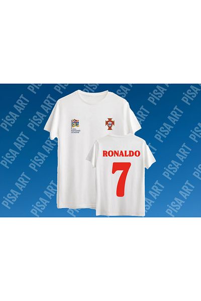 Pisa Art C.Ronaldo National League Championship Special Design Commemorative T-Shirtt