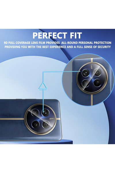 aheaks Realme 12 Pro / 12 Pro+ Ghost Screen Protector Thin Gelatin - Camera Protection Gelatin Gift