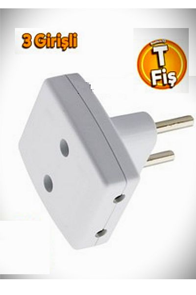 KL HOME 3 Gang t Plug Socket Multi Group Socket Coupler Triple Plug Socket
