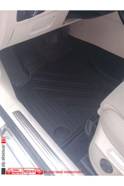 Alpax Volkswagen Passat B8 Paspas - Passat 2015 Model ve Sonrasına Özel 4d Havuzlu Paspas Seti