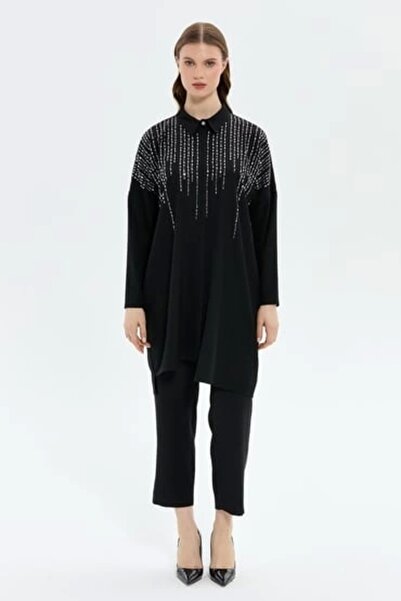 MÜSEMMA Müsemma Stone Detailed Mehtap Shirt 0008