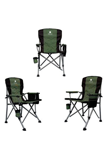 windcamp LUX YEŞİL 3'LÜ KAMP SANDALYESİ